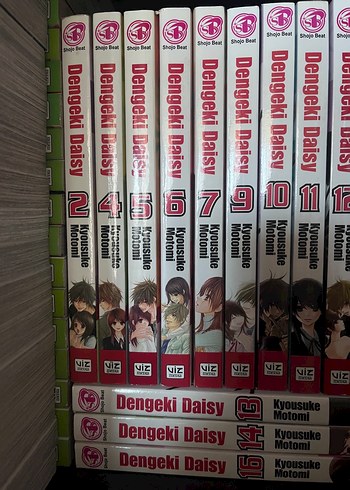 Dengeki Daisy 12 cilt ingilizce manga