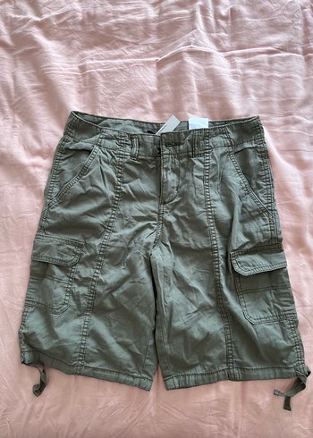 H&m haki kargo şort