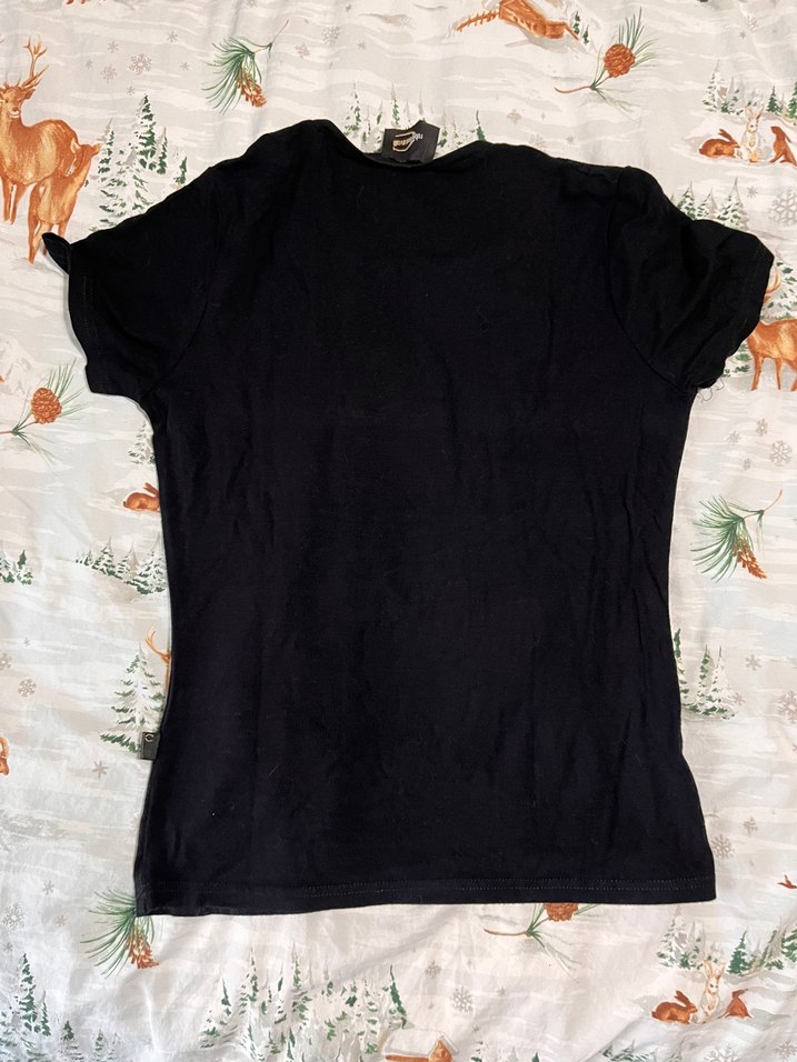 Siyah gotik tişört - Görsel 5