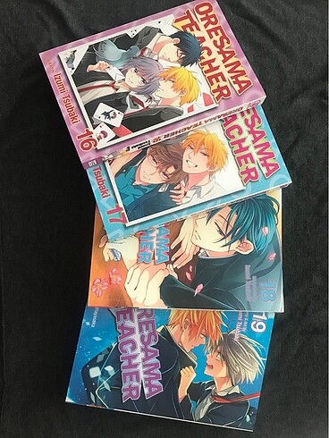 Oresama teacher vol 16,17,18,19 manga
