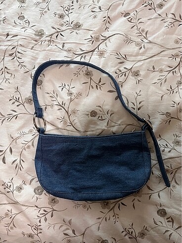Pull and bear denim kol çantası