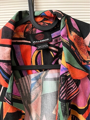 Pull and Bear Pull and bear desenli gömlek