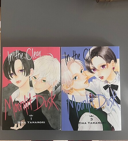 In the clear moonlit dusk vol 1&3 ingilizce manga