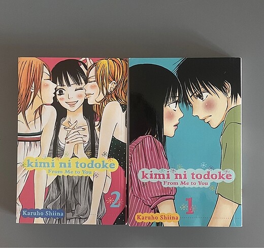 Kimi ni todoke vol 1&2 ingilizce manga