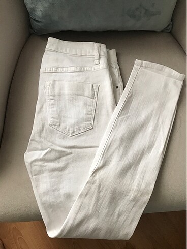 31 Beden beyaz Renk Beyaz skinny pantolon