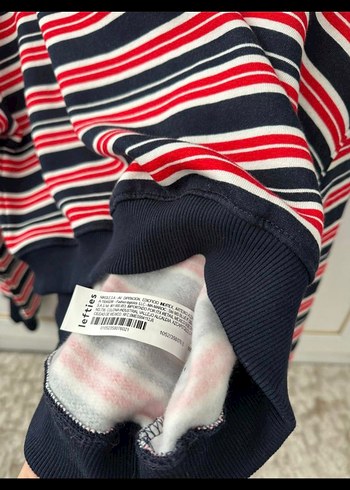 lefties çizgili swatshirt - Görsel 4