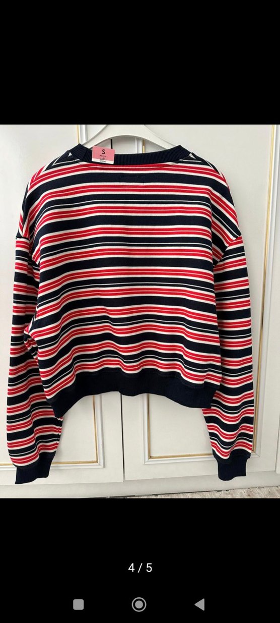 lefties çizgili swatshirt - Görsel 5