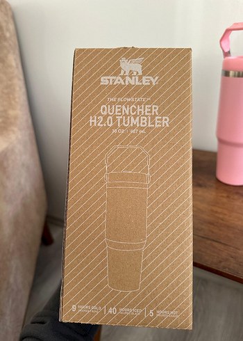 Stanley Pembe Pastel Termos Bardak - Görsel 7