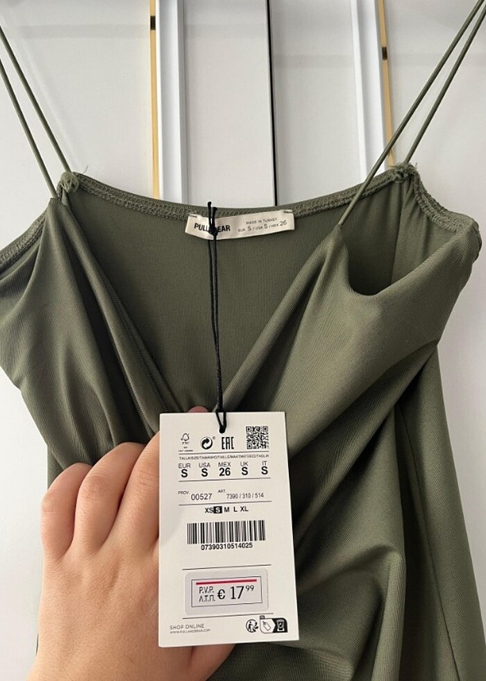 Pull&bear askılı elbise - Görsel 2