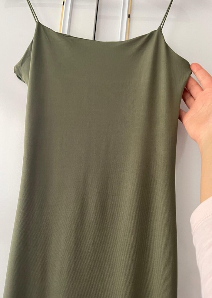 Pull&bear askılı elbise - Görsel 3