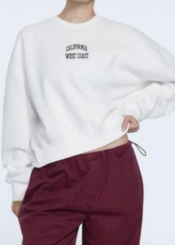 Stradivarius sweatshirt - Görsel 6