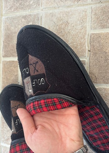 Siyah Erkek Ev Terliği - Görsel 5