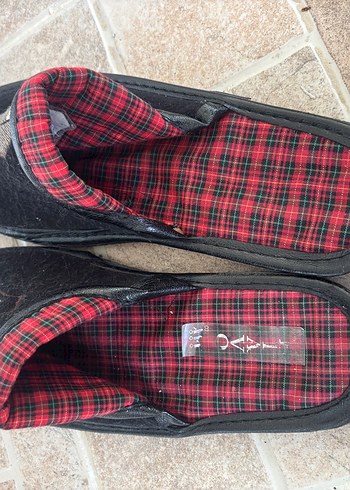 Siyah Erkek Ev Terliği - Görsel 2