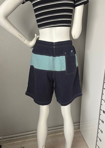 Lacivert Bel Detaylı Erkek Mayo Şortu - Görsel 2
