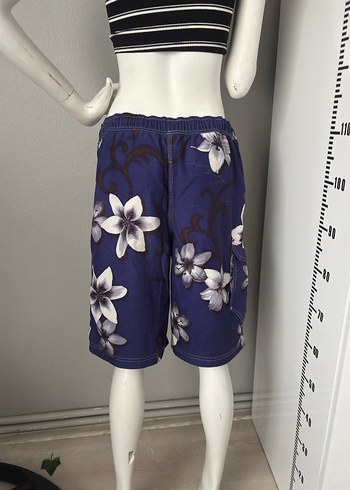 Orjinal çiçek desenli erkek deniz şortu - Görsel 2