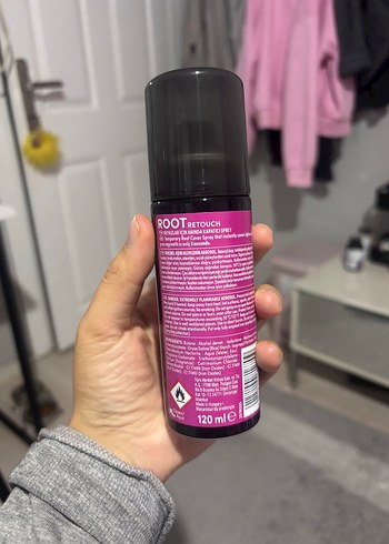 Koyukahve  Geçici Saç Rengi Spreyi 120ml - Görsel 2