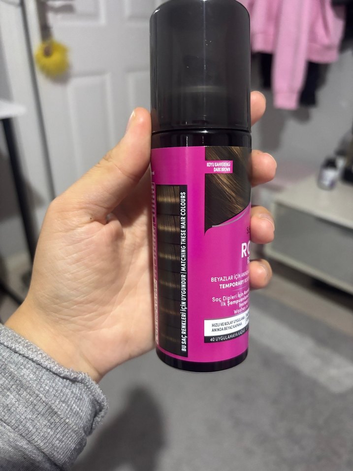 Koyukahve  Geçici Saç Rengi Spreyi 120ml - Görsel 4