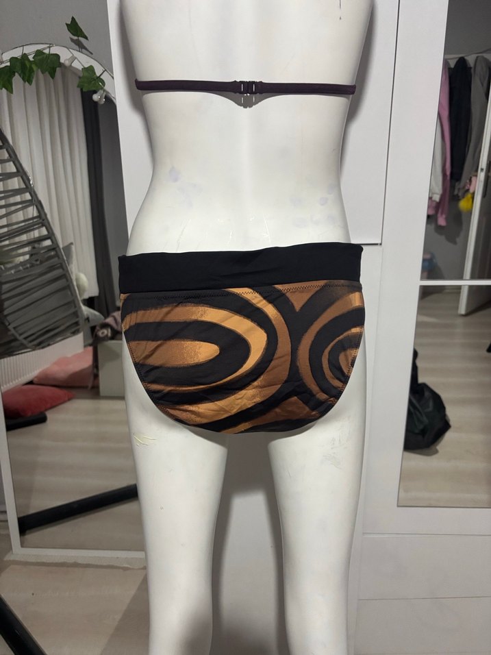 Desenli kadın bikini altı - Görsel 2