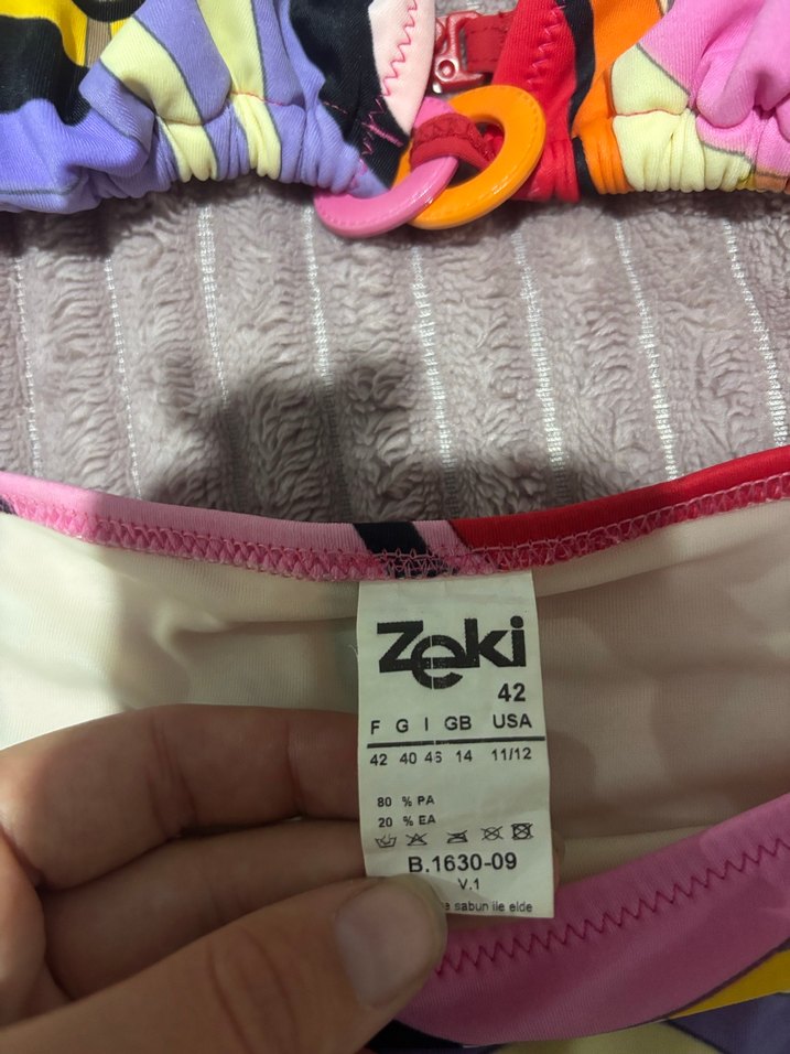 Renkli  Mini Bikini takımı - Görsel 4