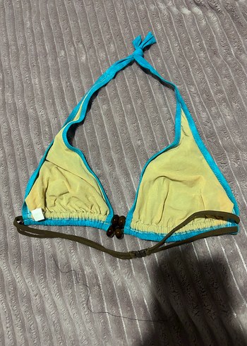Turkuaz Bohem Mini Bikini Üstü - Görsel 4