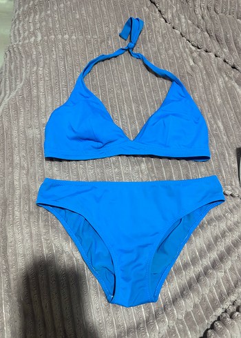Mavi Strappy Bikini Takımı - Görsel 3