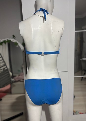 Mavi Strappy Bikini Takımı - Görsel 2