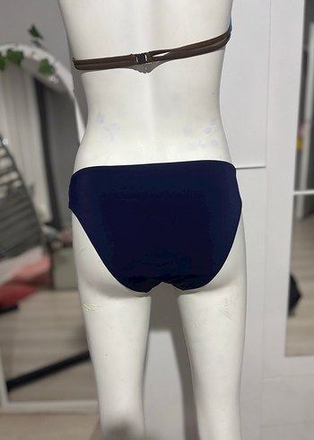 Mavi Kemer Detaylı Kadın Bikini Altı - Görsel 3