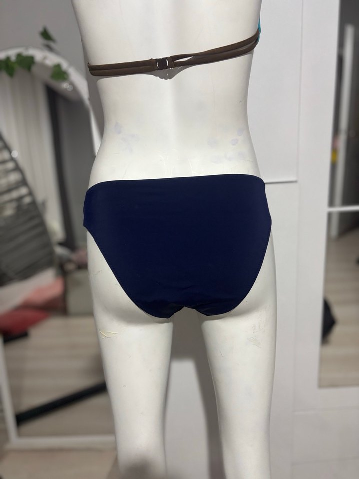 Mavi Kemer Detaylı Kadın Bikini Altı - Görsel 3