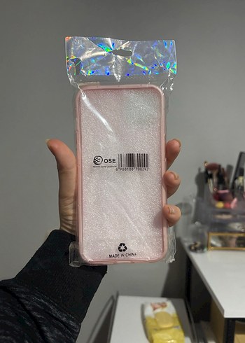 Parlak Pembe Kalp Desenli İphone 14/15Plus Kılıf - Görsel 4