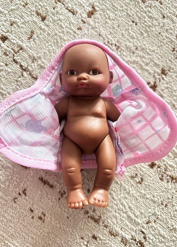 Çok Tatlı Mini Bebek ve Bornoz Seti - Görsel 2