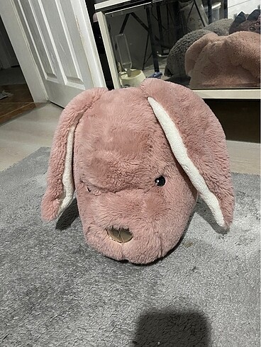 Tavşan kafası peluş