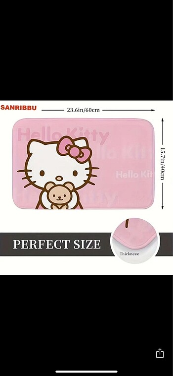 Hello Kitty Hello Kitty PasPas 60x40