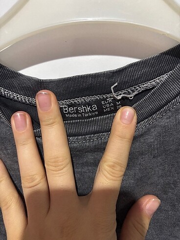 Bershka Bershaka antrasit crop