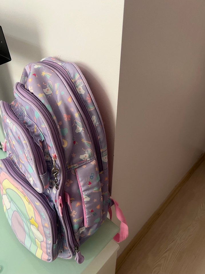 Pastel Renkli Çocuk Sırt Çantası - Görsel 2