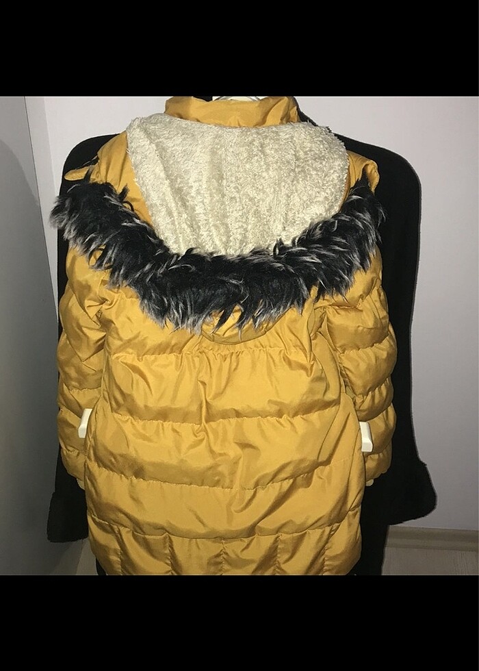 Üçi kürklü mont - Görsel 3