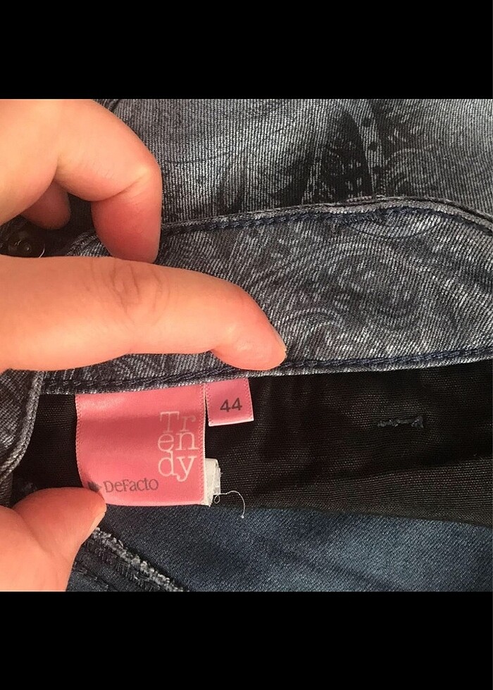 Desenli pantoon - Görsel 4