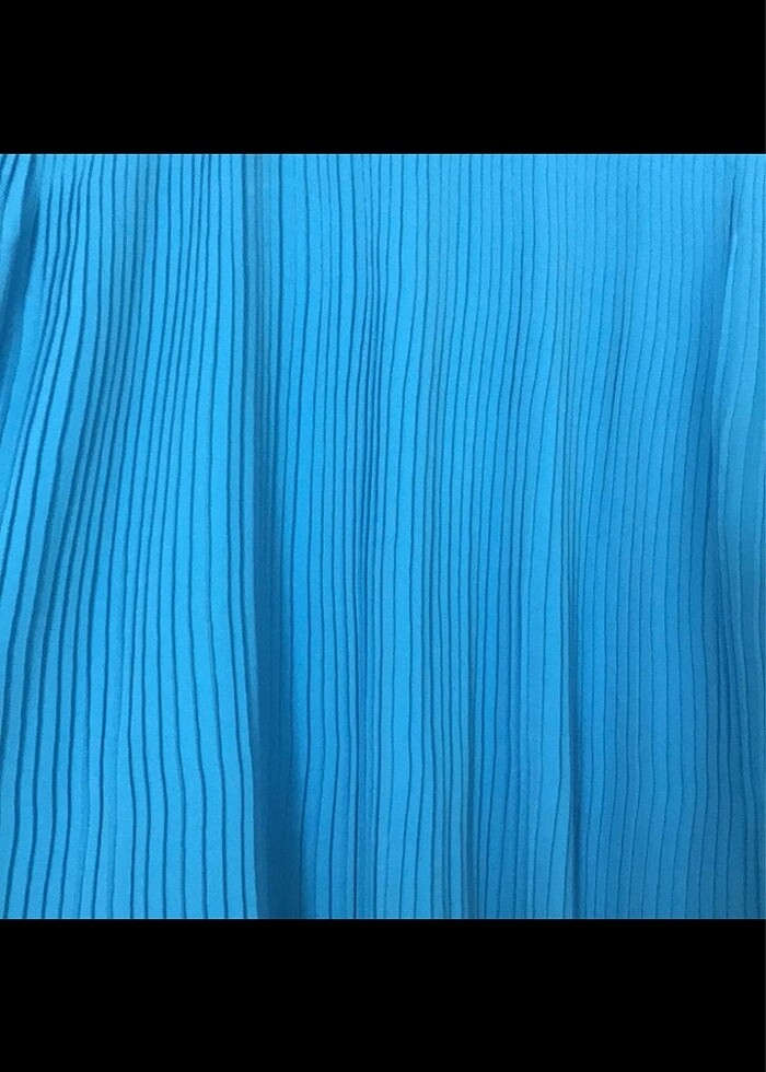 Arkası pliseli şifon gömlek - Görsel 4