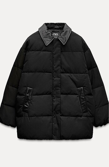Zara Zara zw collectıon kombin anorak mont