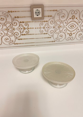 Ayaklı kurabiyelik, kek standı - Görsel 2