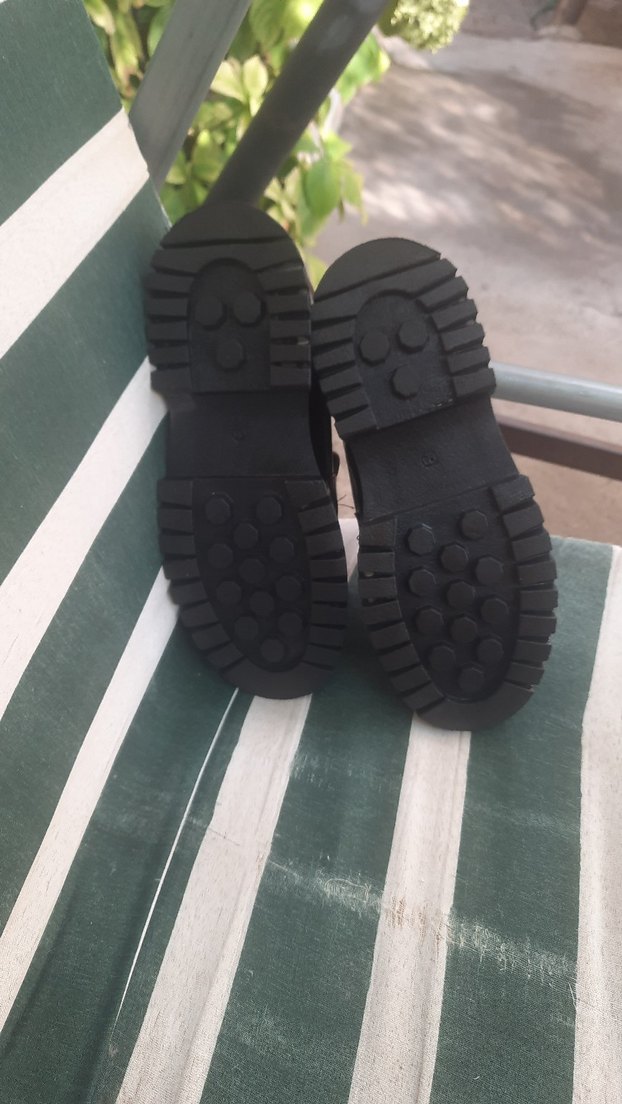 Parlak Siyah  Çocuk Tokalı Loafer - Görsel 5