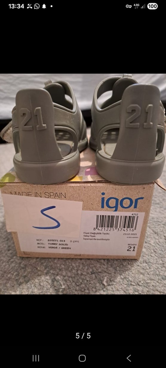 igor sandalet - Görsel 4