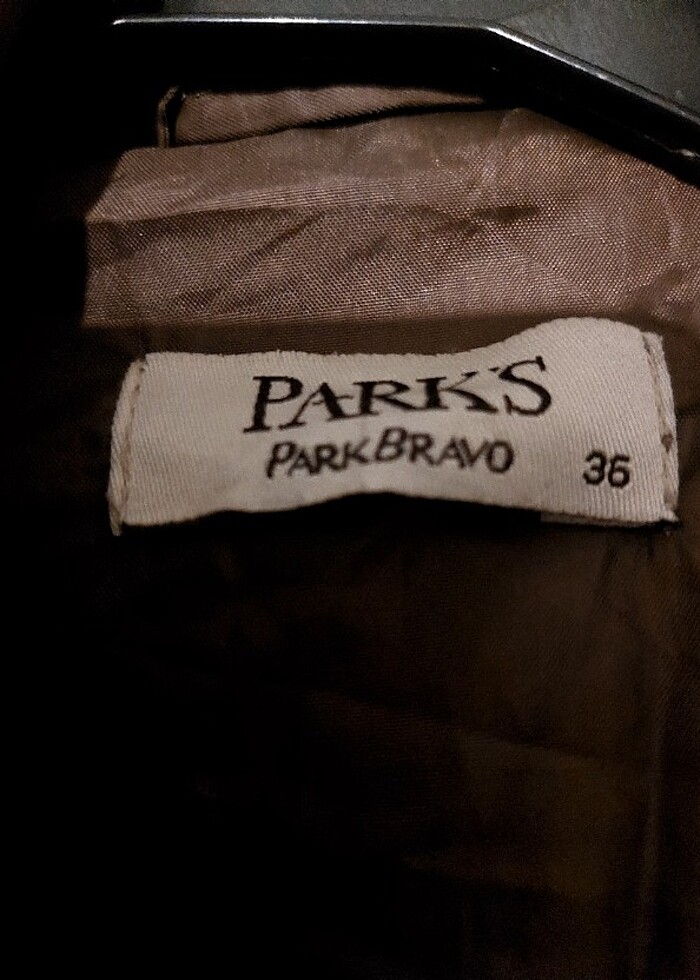 Park Bravo uzun kuş tüyü mont - Görsel 3