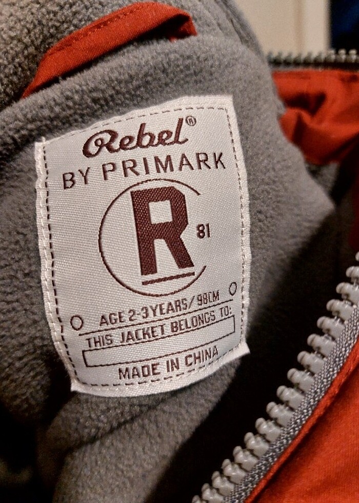 Primark içi polarli yelek  - Görsel 5