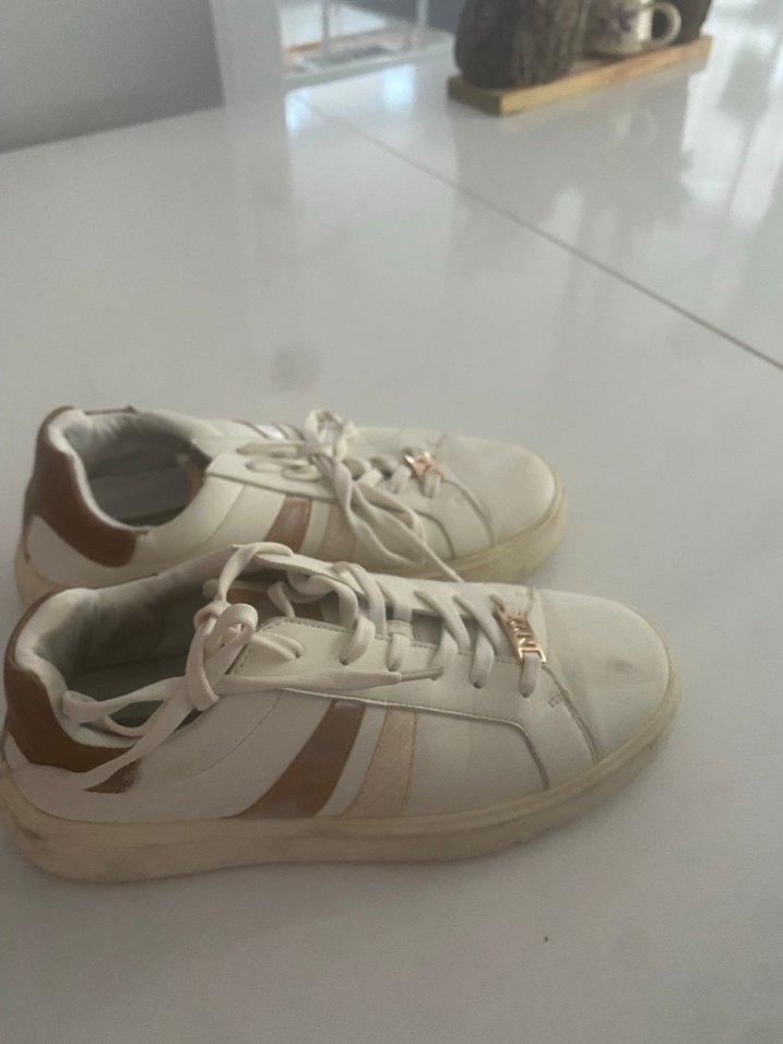 Nine west Beyaz Kadın Spor Ayakkabı Stiletto Topuklu - Görsel 3