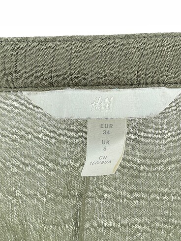 34 Beden haki Renk H&M Bluz %70 İndirimli.