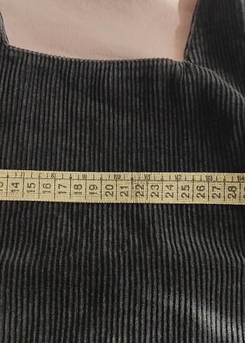 kadife jile elbise salopet tulum fitilli - Görsel 4