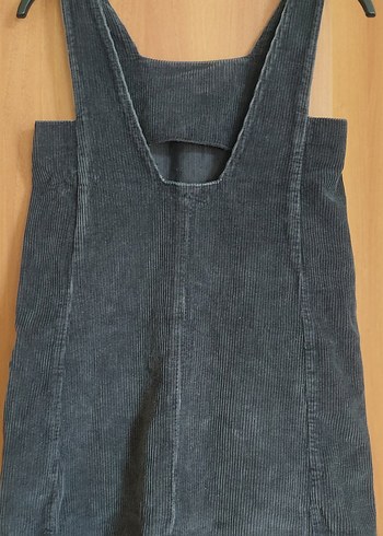 kadife jile elbise salopet tulum fitilli - Görsel 2