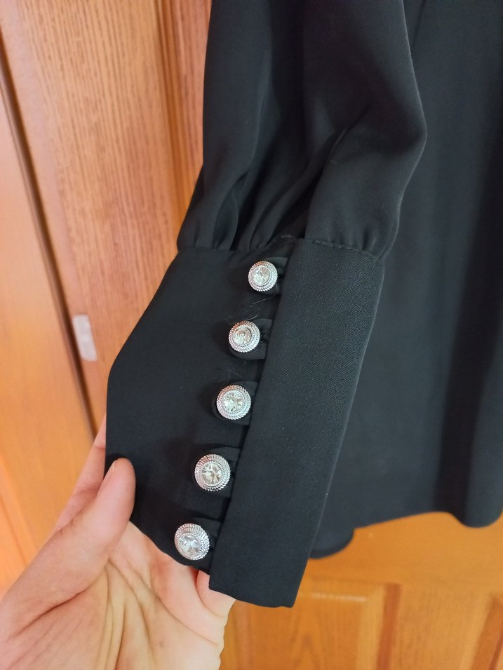 Siyah Uzun Kollu ikili takım - Görsel 3