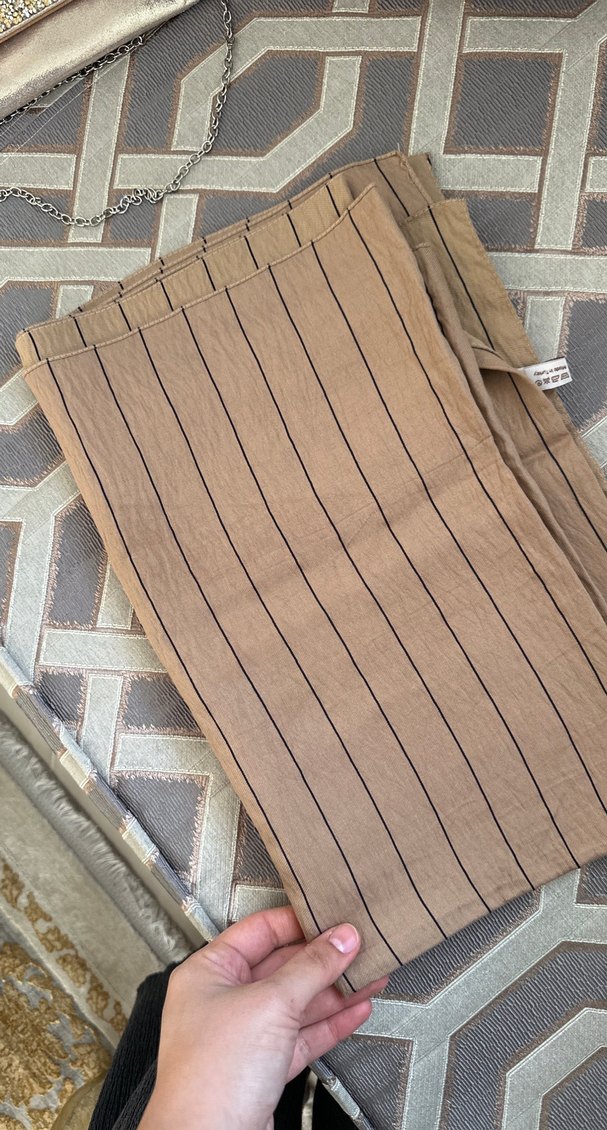 Bej Pileli kadın şal - Görsel 3