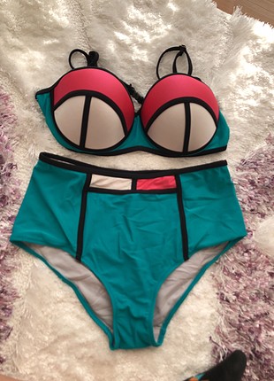 Yüksek bel bikini